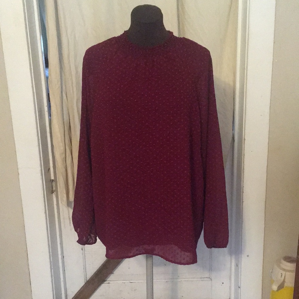Daisy Fuentes 2X Blouse